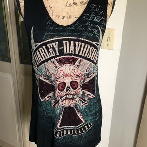 Harley Davidson Womens Tank Top SZ XL